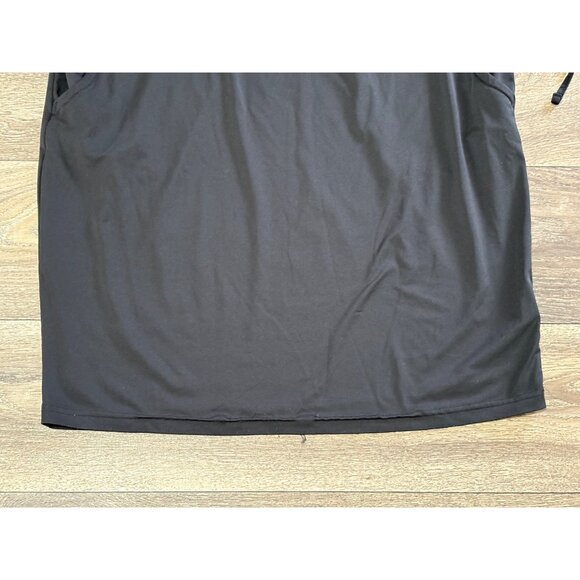 COLUMBIA WOMENS S PERFORMANCE BLACK DRESS ADJUSTABLE WAIST POCKETS LIGHTWEIGHT - Picture 3 of 8